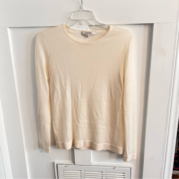 Dorothee Schumacher BODYCON LUXURY o-neck light weight top sweater - Picture 4 of 6